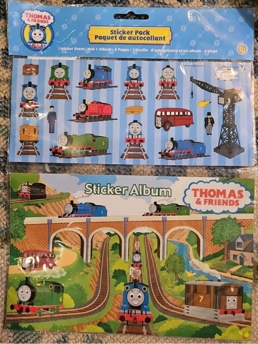 Thomas & Friends Sticker Pack Album